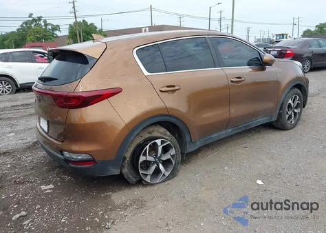 2020 Kia Sportage Lx z USA, uszkodzony, nr VIN KNDPM3AC4L7648501